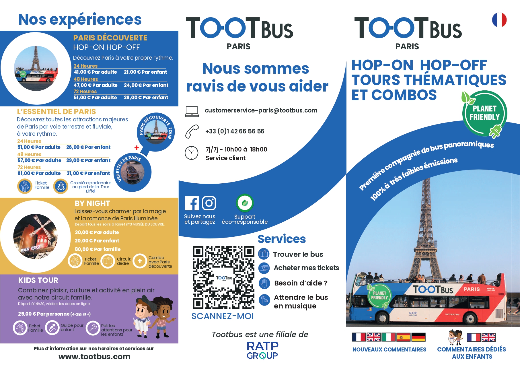Brochures Paris