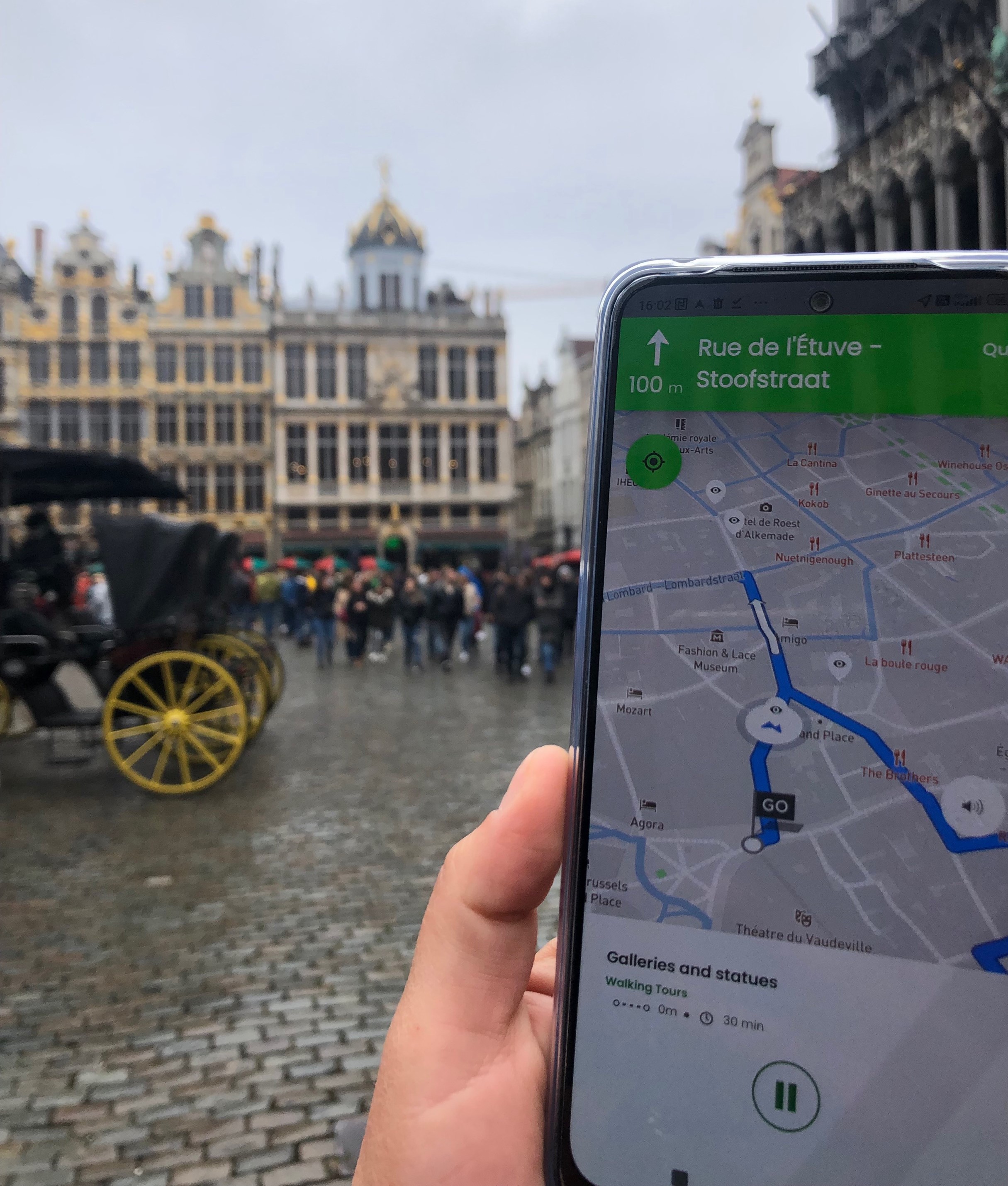 Walking tour in Brussels_Tootbus