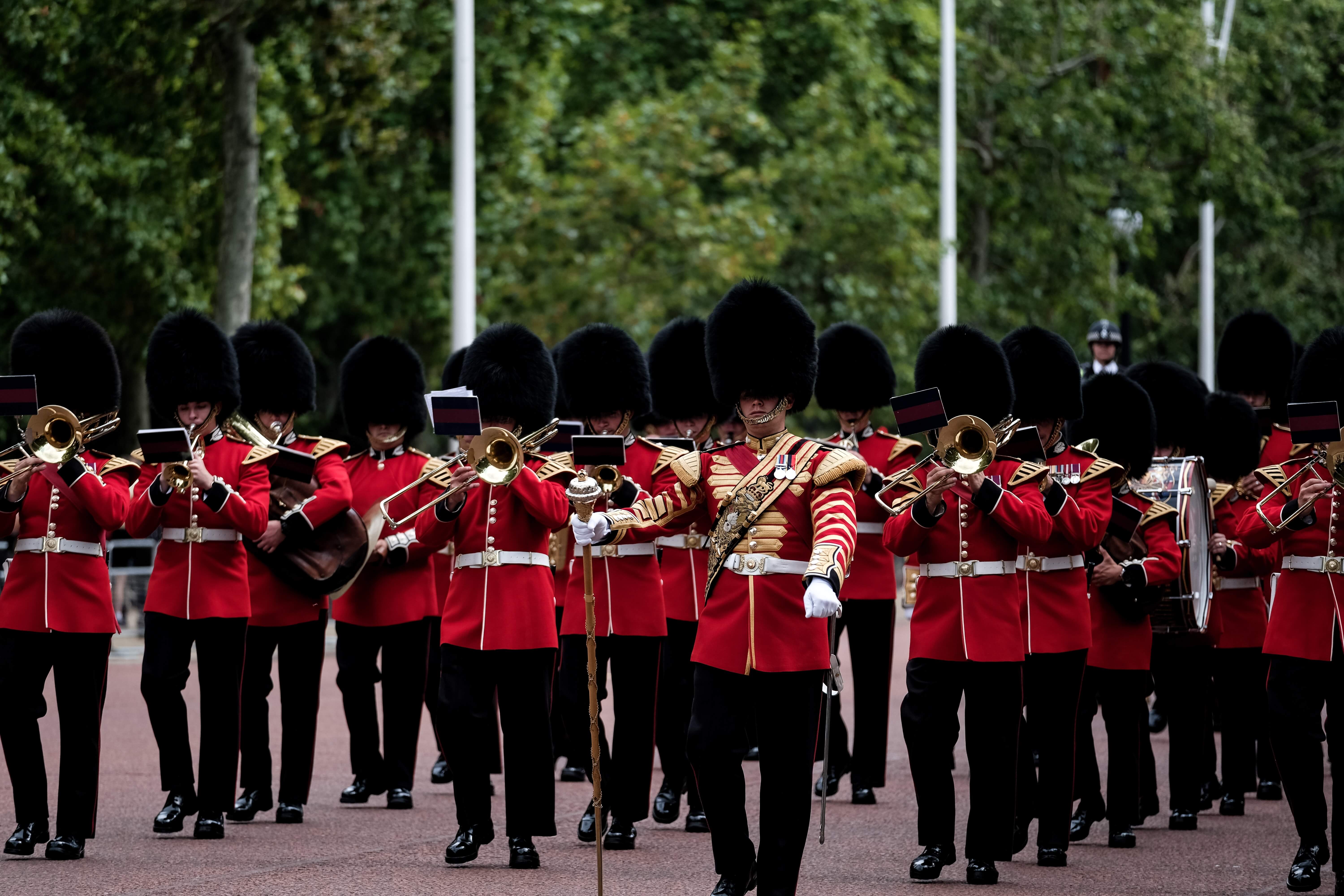 Relève de la garde Buckingham Palace