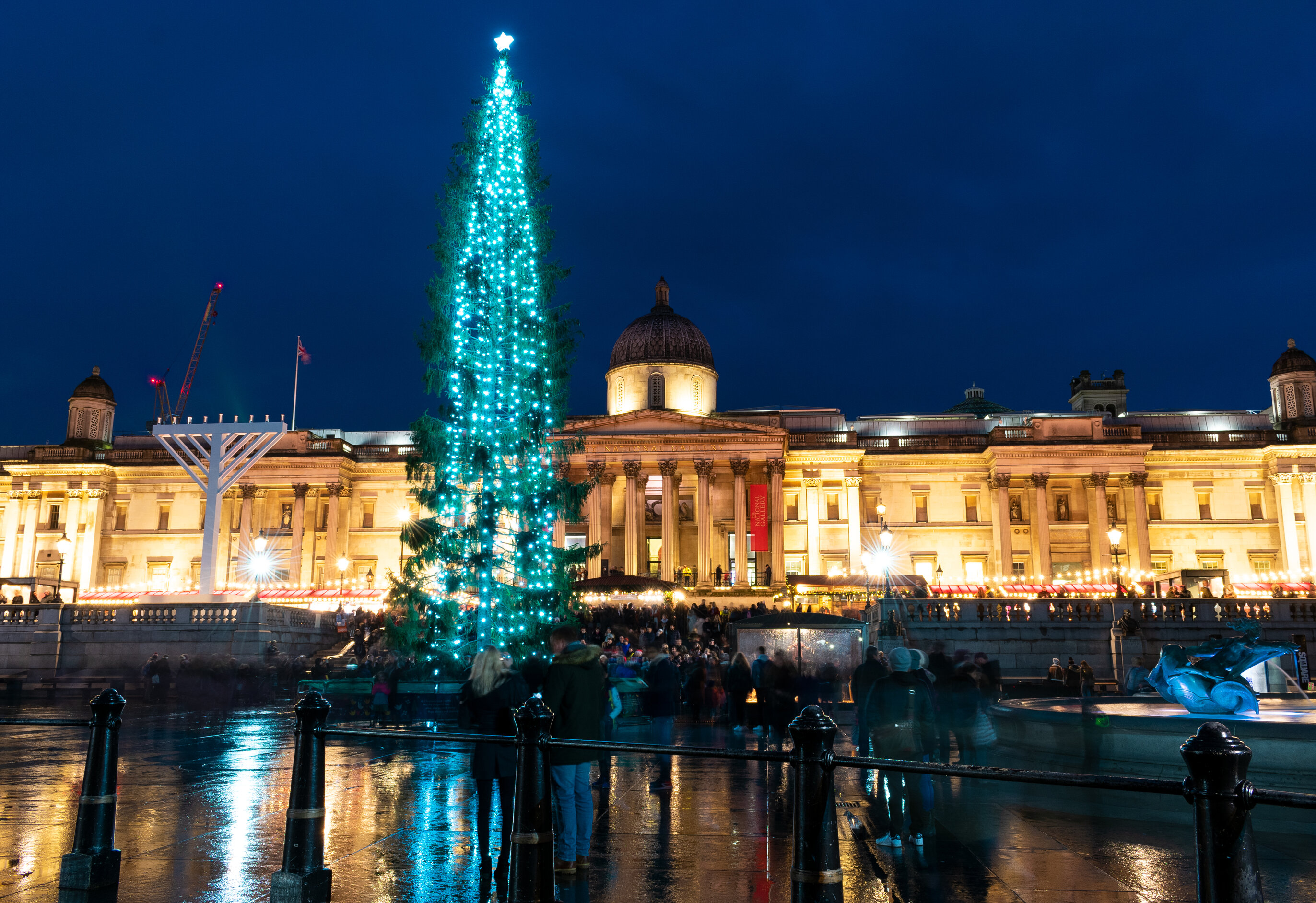 Sapin de Noel a Trafalgar Square