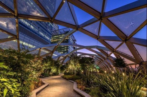 Crossrail Place Roof Garden