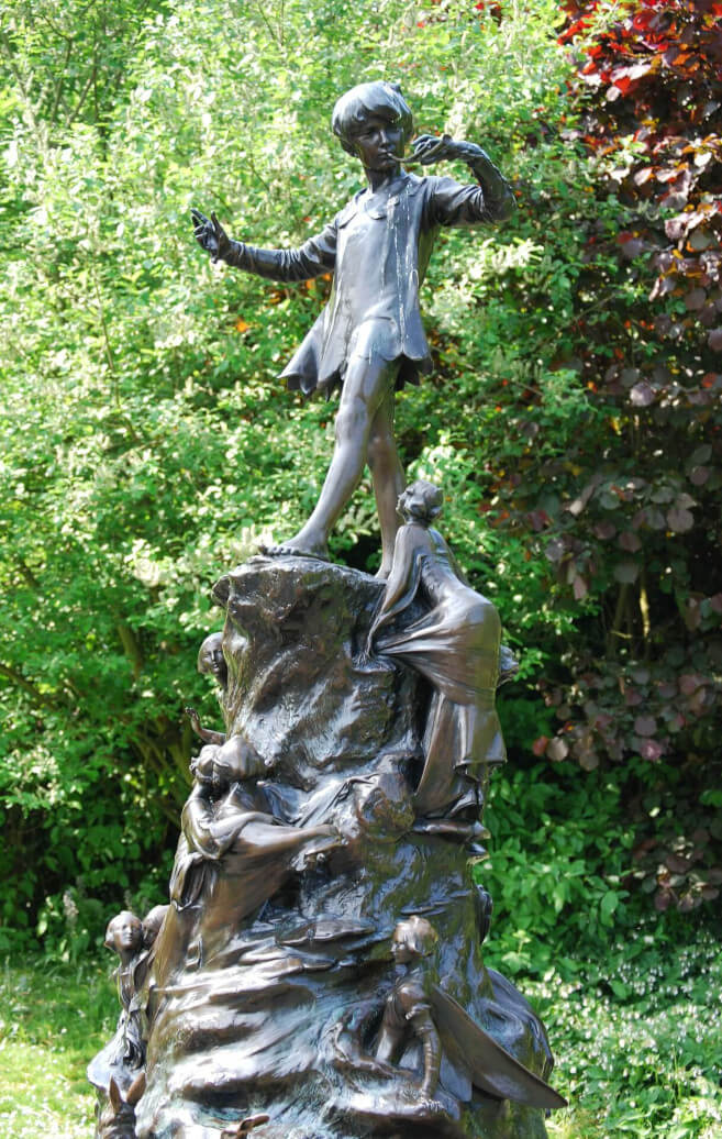 Peter Pan statue Kensington Gardens